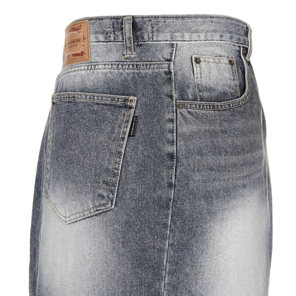 Surgery - In&out Long Skirt (Grey Blue) product image 9 | TRAB K-Fashion Australia