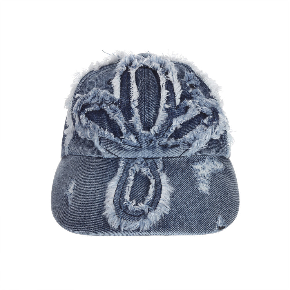 Surgery - Clover Patched Denim Cap (Blue) product image 3 | TRAB K-Fashion Australia