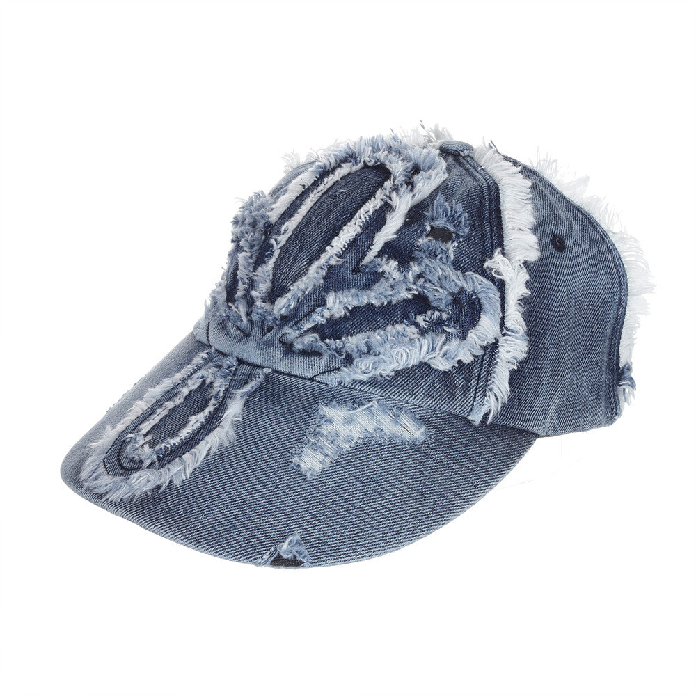 Surgery - Clover Patched Denim Cap (Blue) product image 1 | TRAB K-Fashion Australia