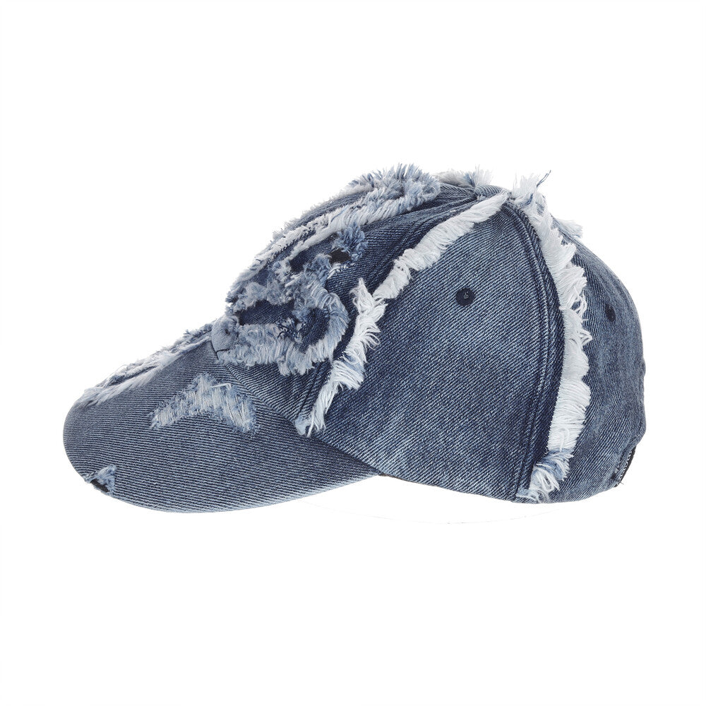 Surgery - Clover Patched Denim Cap (Blue) product image 5 | TRAB K-Fashion Australia