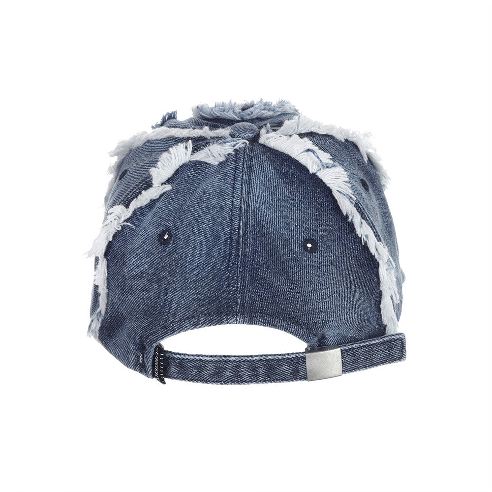 Surgery - Clover Patched Denim Cap (Blue) product image 6 | TRAB K-Fashion Australia