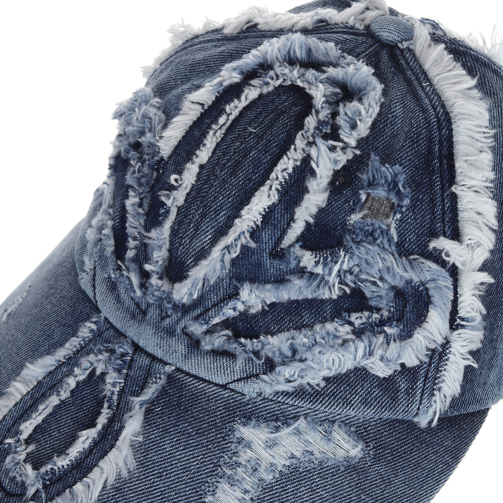 Surgery - Clover Patched Denim Cap (Blue) product image 4 | TRAB K-Fashion Australia