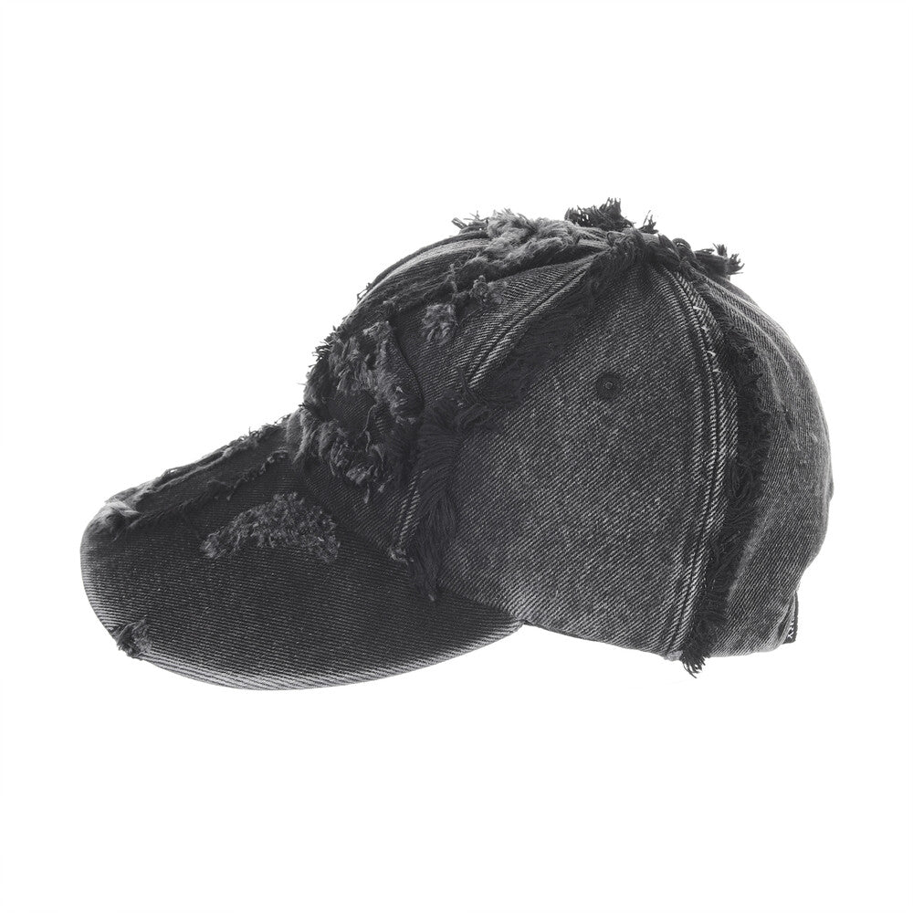 Surgery - Clover Patched Denim Cap (Black) product image 5 | TRAB K-Fashion Australia