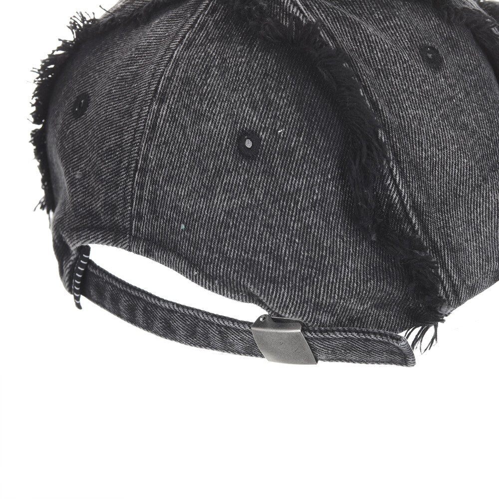 Surgery - Clover Patched Denim Cap (Black) product image 7 | TRAB K-Fashion Australia