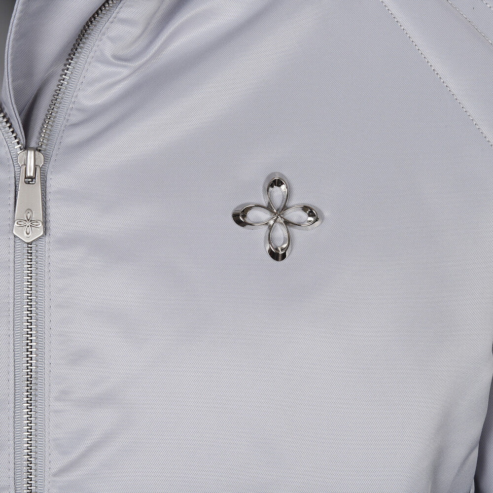 Surgery - Biker Embossing Puffer Jacket (Grey) product image 9 | TRAB K-Fashion Australia