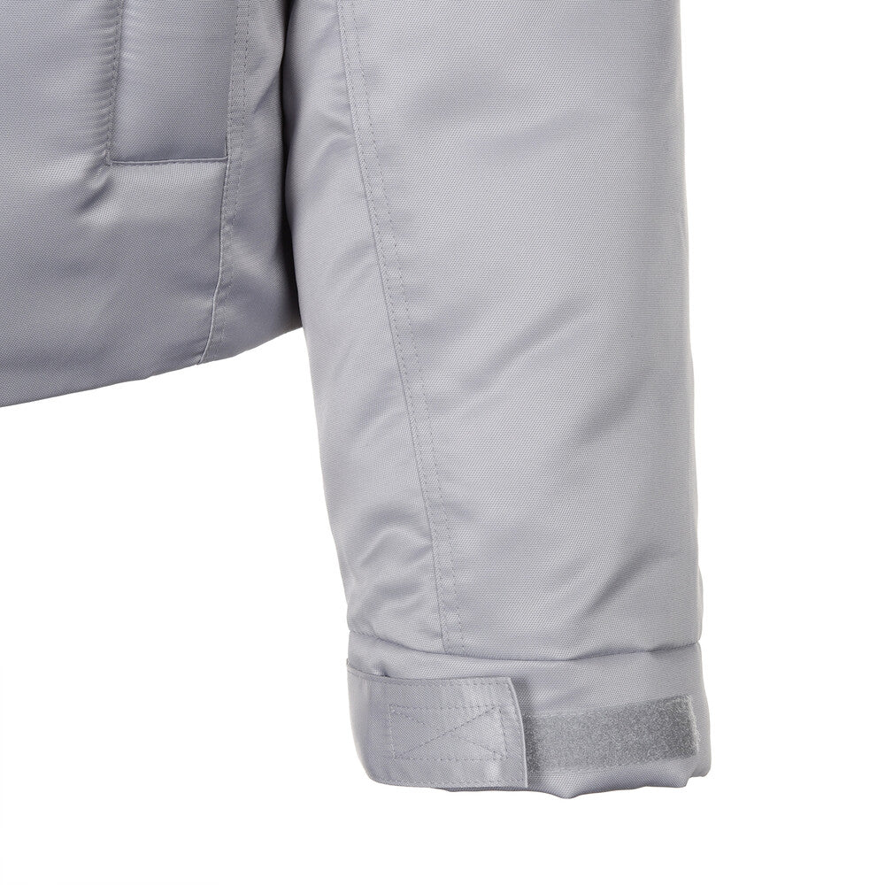 Surgery - Biker Embossing Puffer Jacket (Grey) product image 10 | TRAB K-Fashion Australia