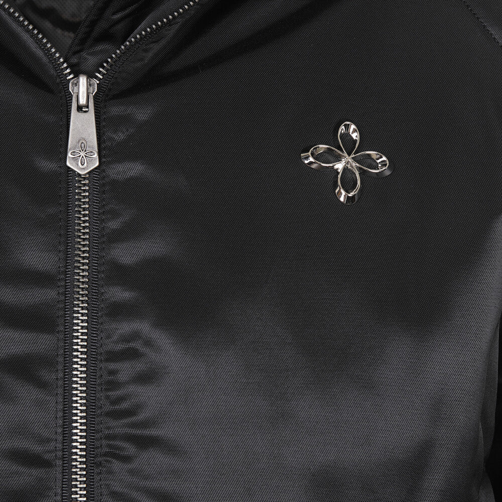 Surgery - Biker Embossing Puffer Jacket (Black) product image 9 | TRAB K-Fashion Australia