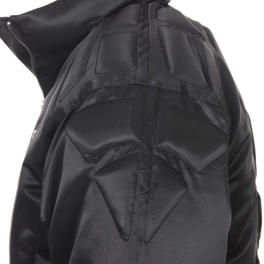 Surgery - Biker Embossing Puffer Jacket (Black) product image 8 | TRAB K-Fashion Australia