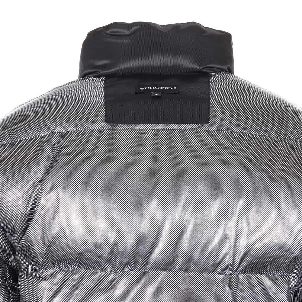 Surgery - Biker Embossing Puffer Jacket (Black) product image 12 | TRAB K-Fashion Australia