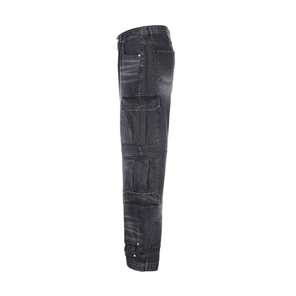 Surgery - Cargo Double Jeans (Black Denim) product image 4 | TRAB K-Fashion Australia