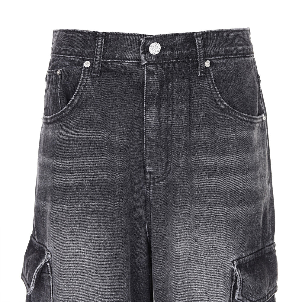Surgery - Cargo Double Jeans (Black Denim) product image 5 | TRAB K-Fashion Australia