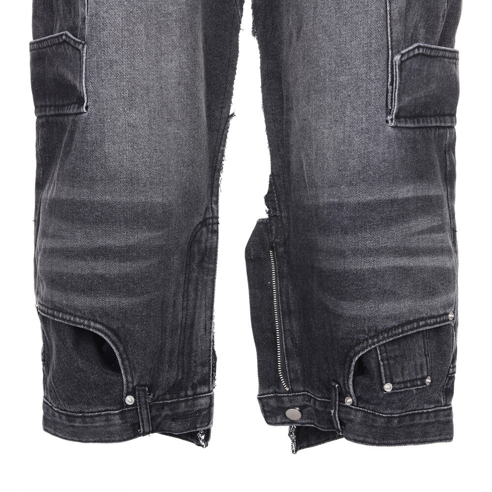 Surgery - Cargo Double Jeans (Black Denim) product image 8 | TRAB K-Fashion Australia