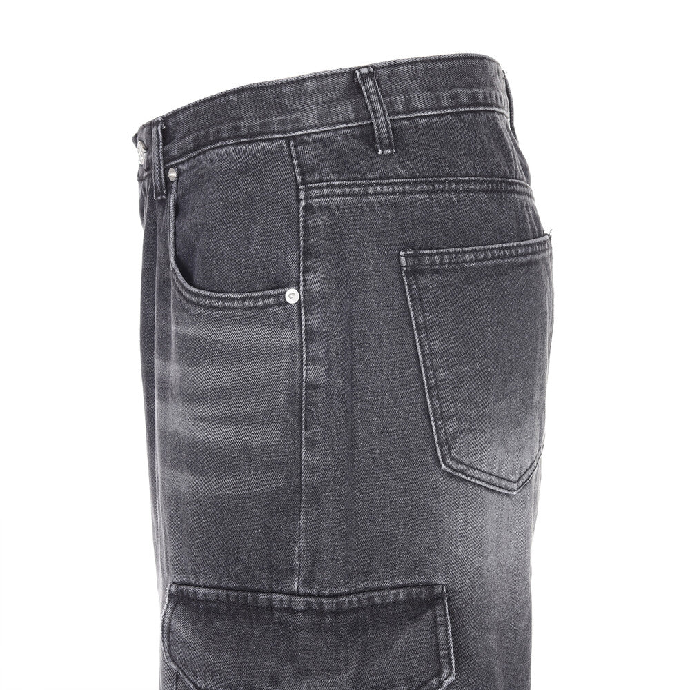 Surgery - Cargo Double Jeans (Black Denim) product image 6 | TRAB K-Fashion Australia