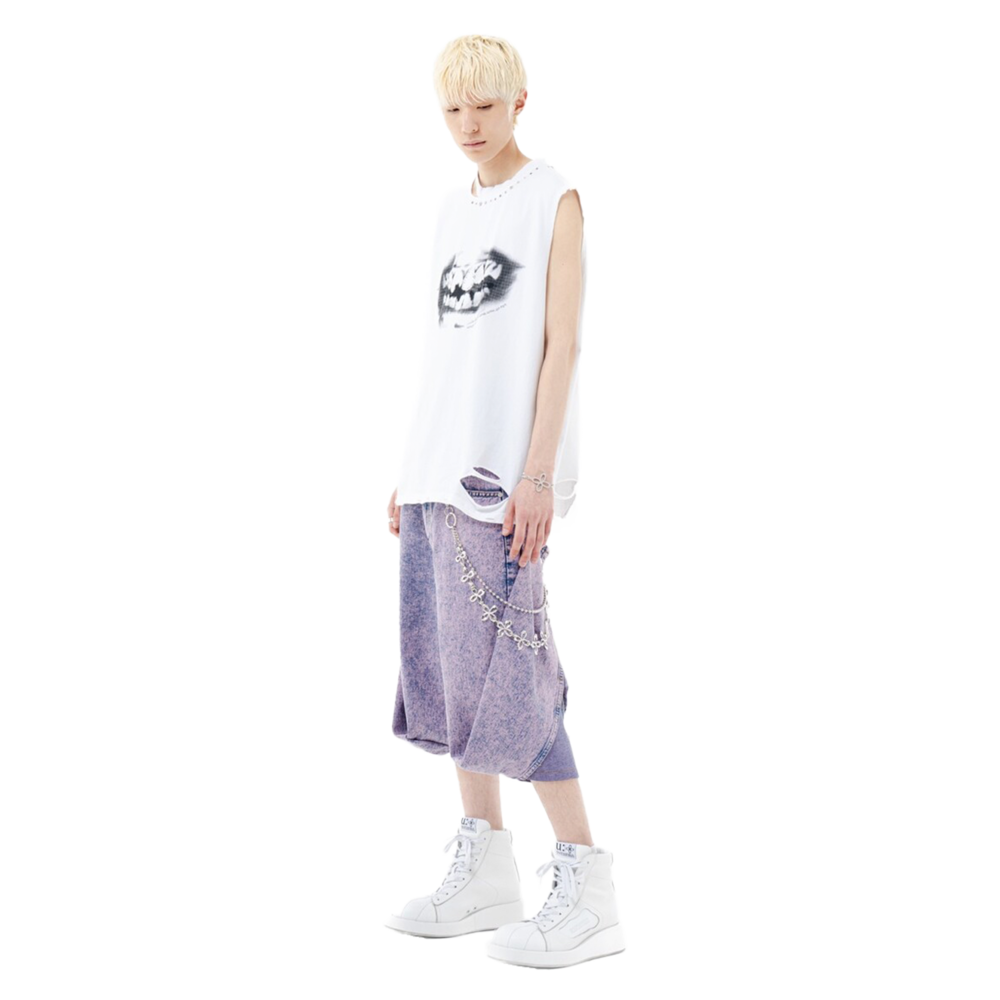 Surgery - Bermuda Folding Pants (Pink) product image 2 | TRAB K-Fashion Australia