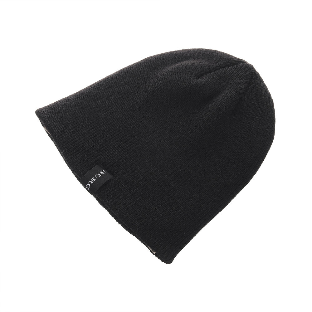 Surgery - Clover Logo Short Beanie (Black) product image 5 | TRAB K-Fashion Australia