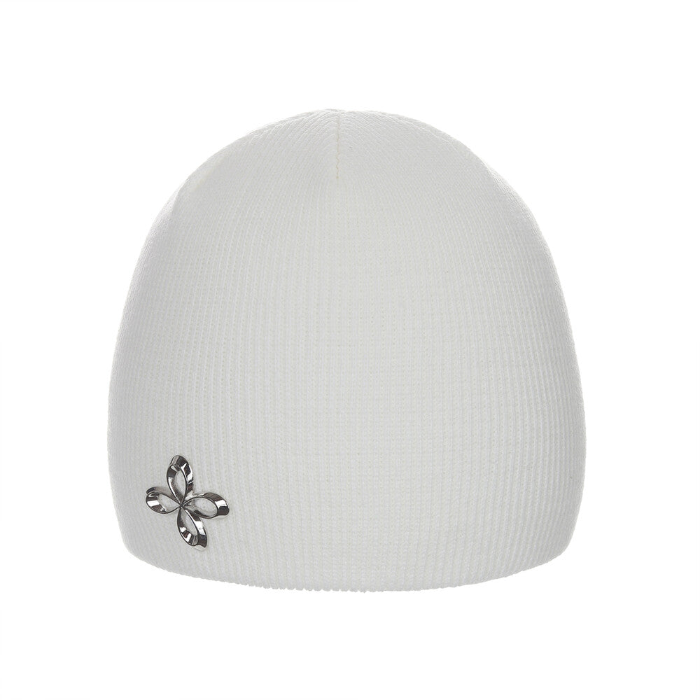 Surgery - Clover Logo Short Beanie (White) product image 2 | TRAB K-Fashion Australia