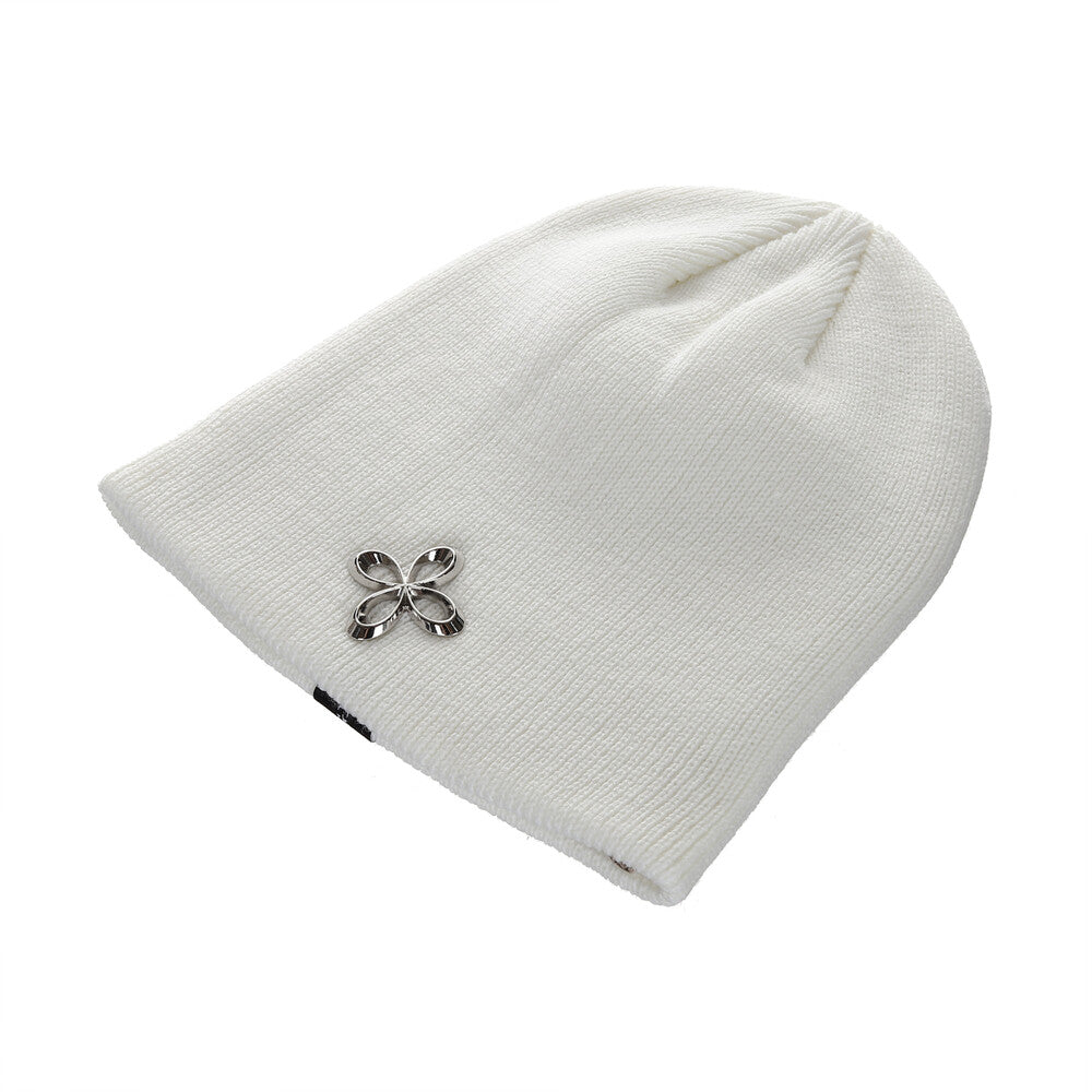 Surgery - Clover Logo Short Beanie (White) product image 4 | TRAB K-Fashion Australia