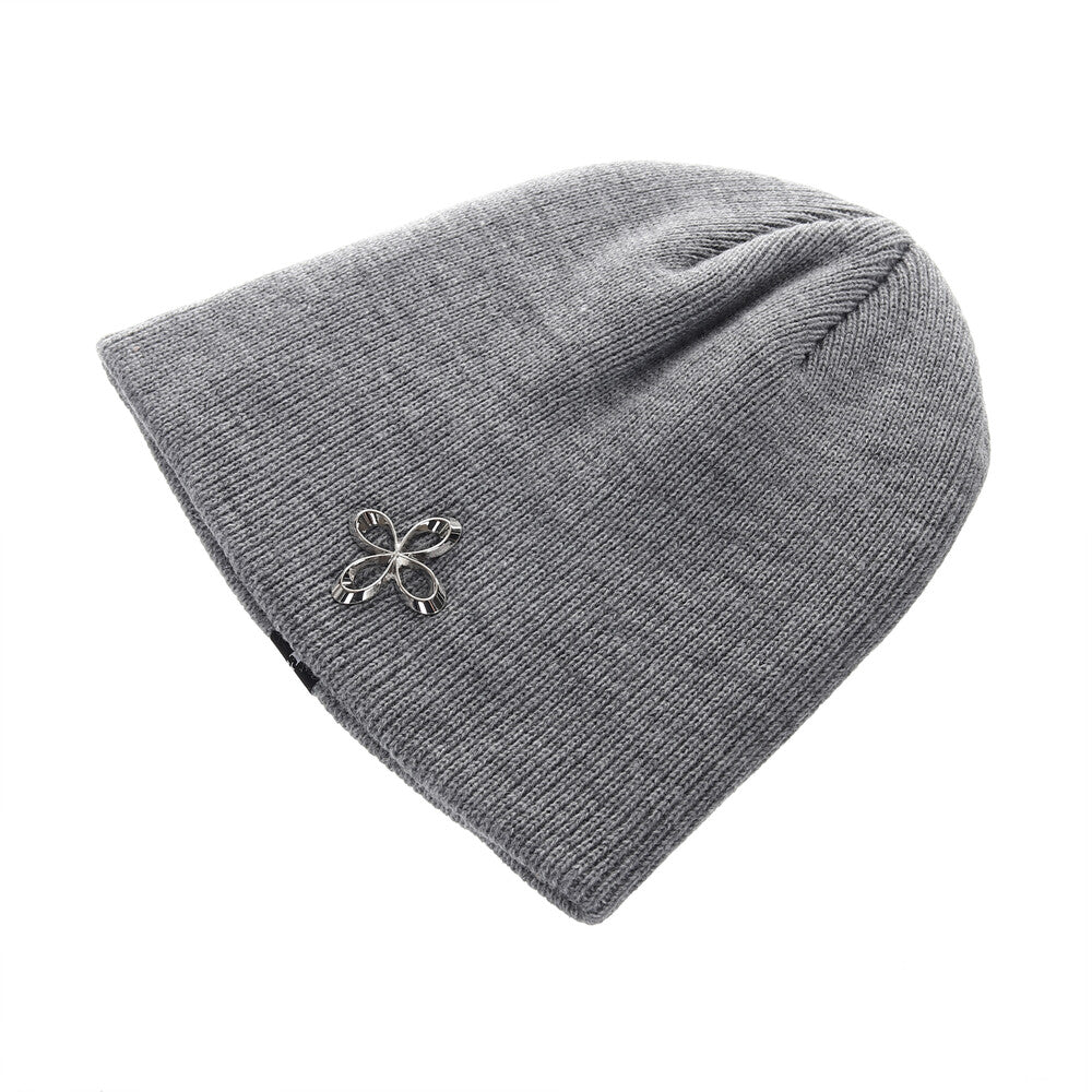 Surgery - Clover Logo Short Beanie (Grey) product image 4 | TRAB K-Fashion Australia