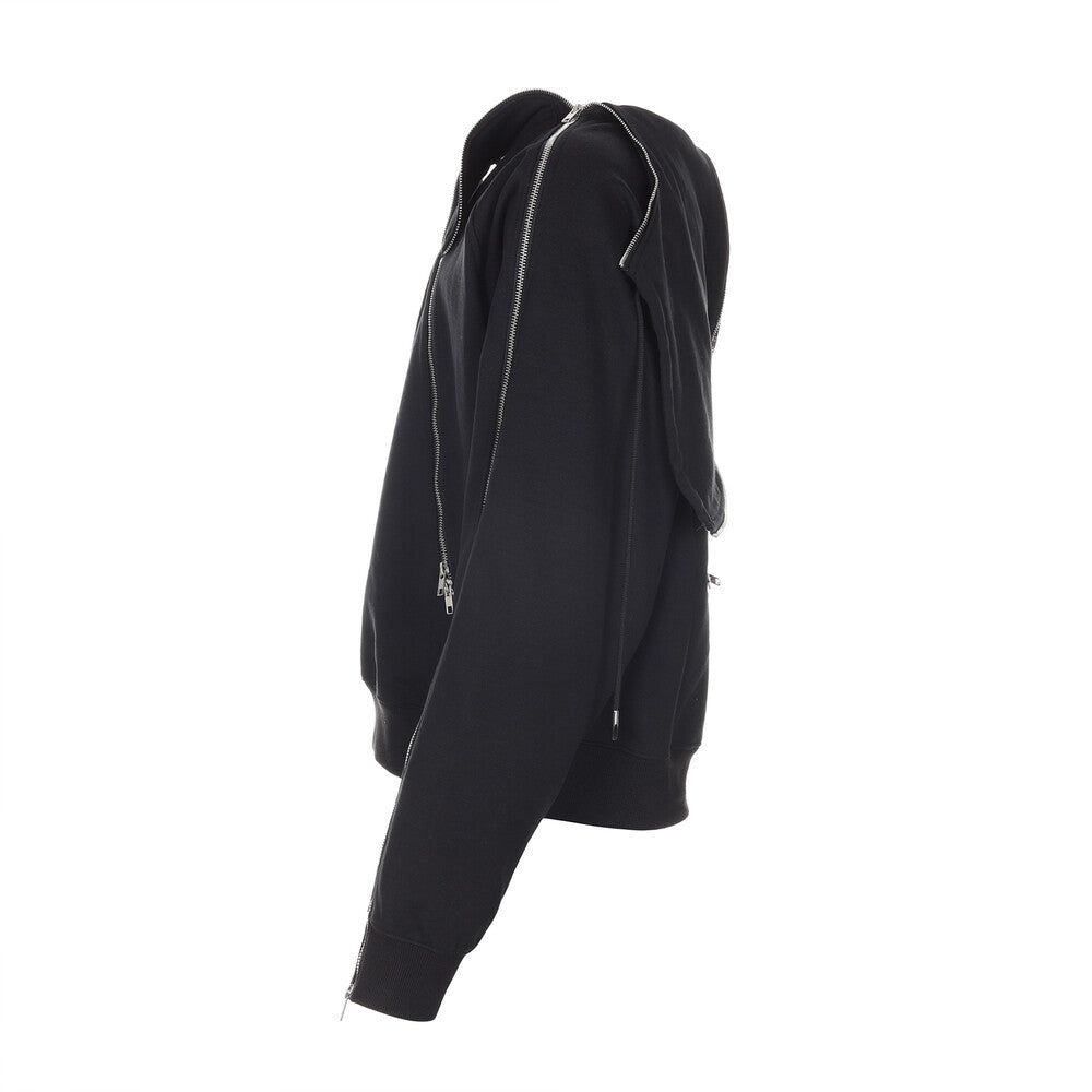 Surgery - Four Directions Zippers Hoodie (Black) product image 6 | TRAB K-Fashion Australia