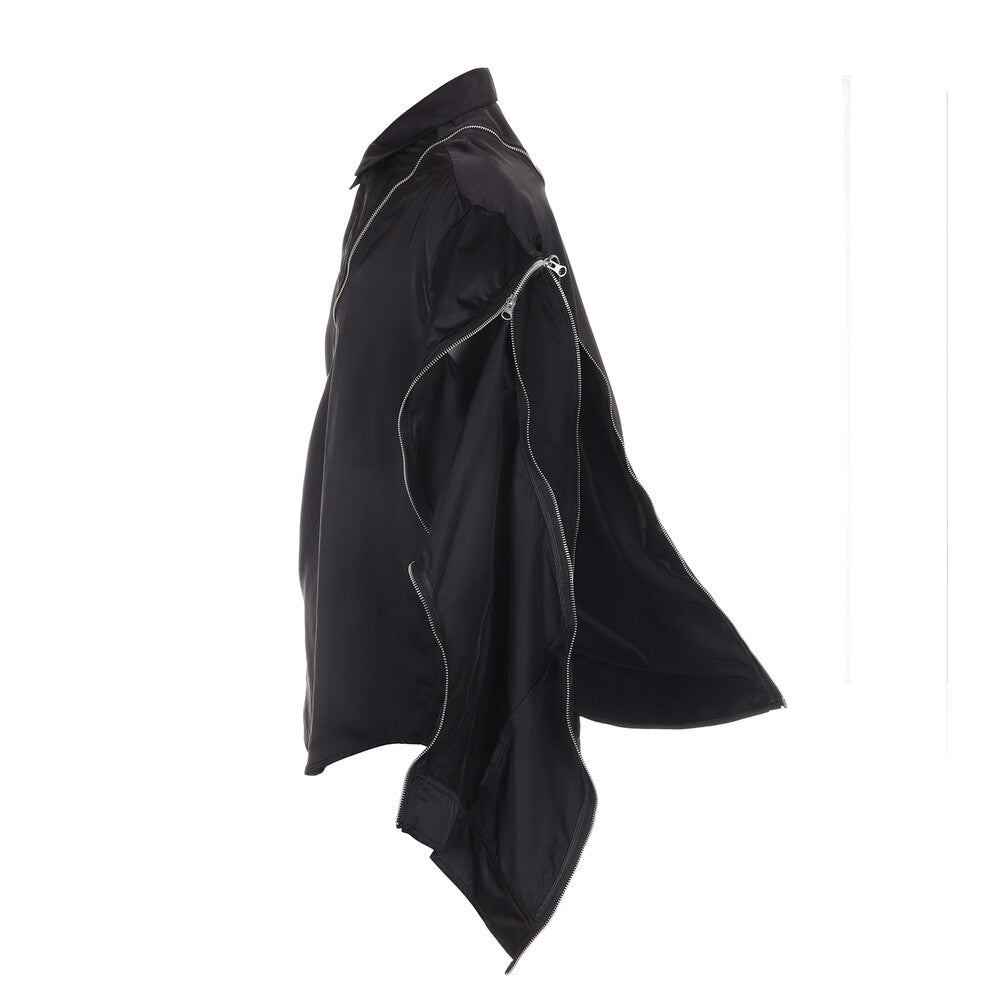 Surgery - Symmetric Zippers Detail Shirts (Black) product image 6 | TRAB K-Fashion Australia