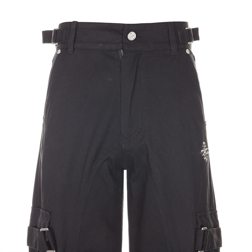 Surgery - Bondage Cargo Pants (Black) product image 5 | TRAB K-Fashion Australia