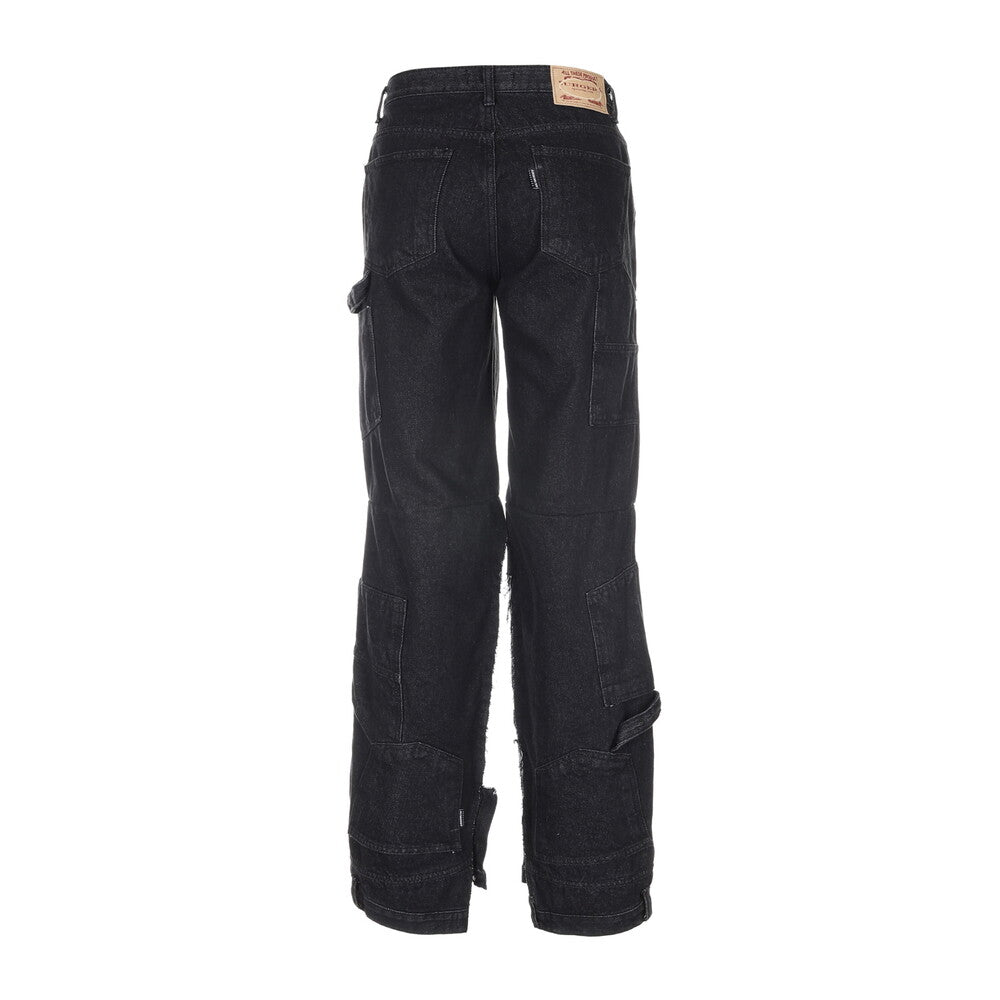 Surgery - Double Knee Double Jeans (Black) product image 2 | TRAB K-Fashion Australia