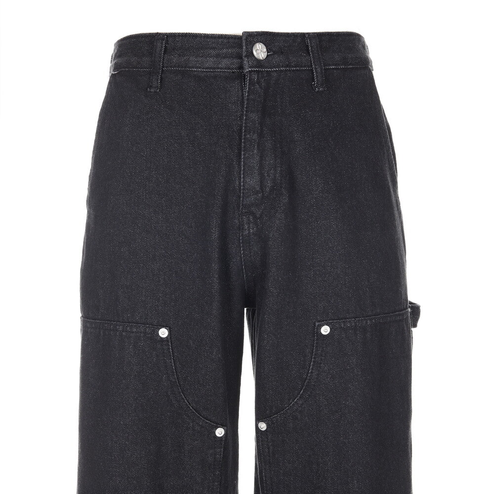 Surgery - Double Knee Double Jeans (Black) product image 5 | TRAB K-Fashion Australia