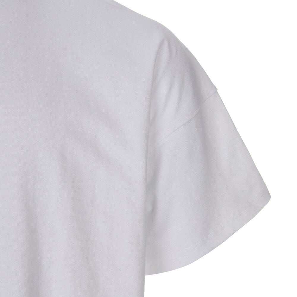 Surgery - Unbalance Metal Clover Logo T-shirts (White) product image 6 | TRAB K-Fashion Australia