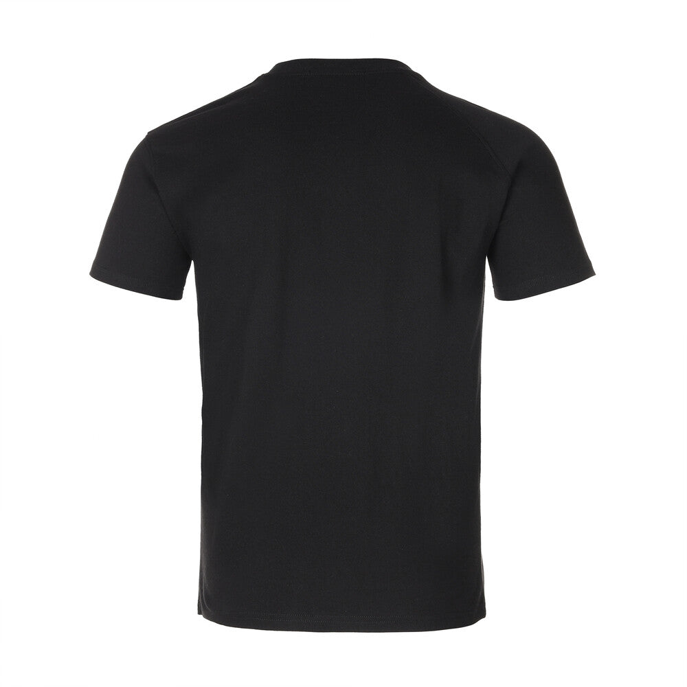 Surgery - Unbalance Metal Clover Logo Slim T-shirts (Black) product image 2 | TRAB K-Fashion Australia