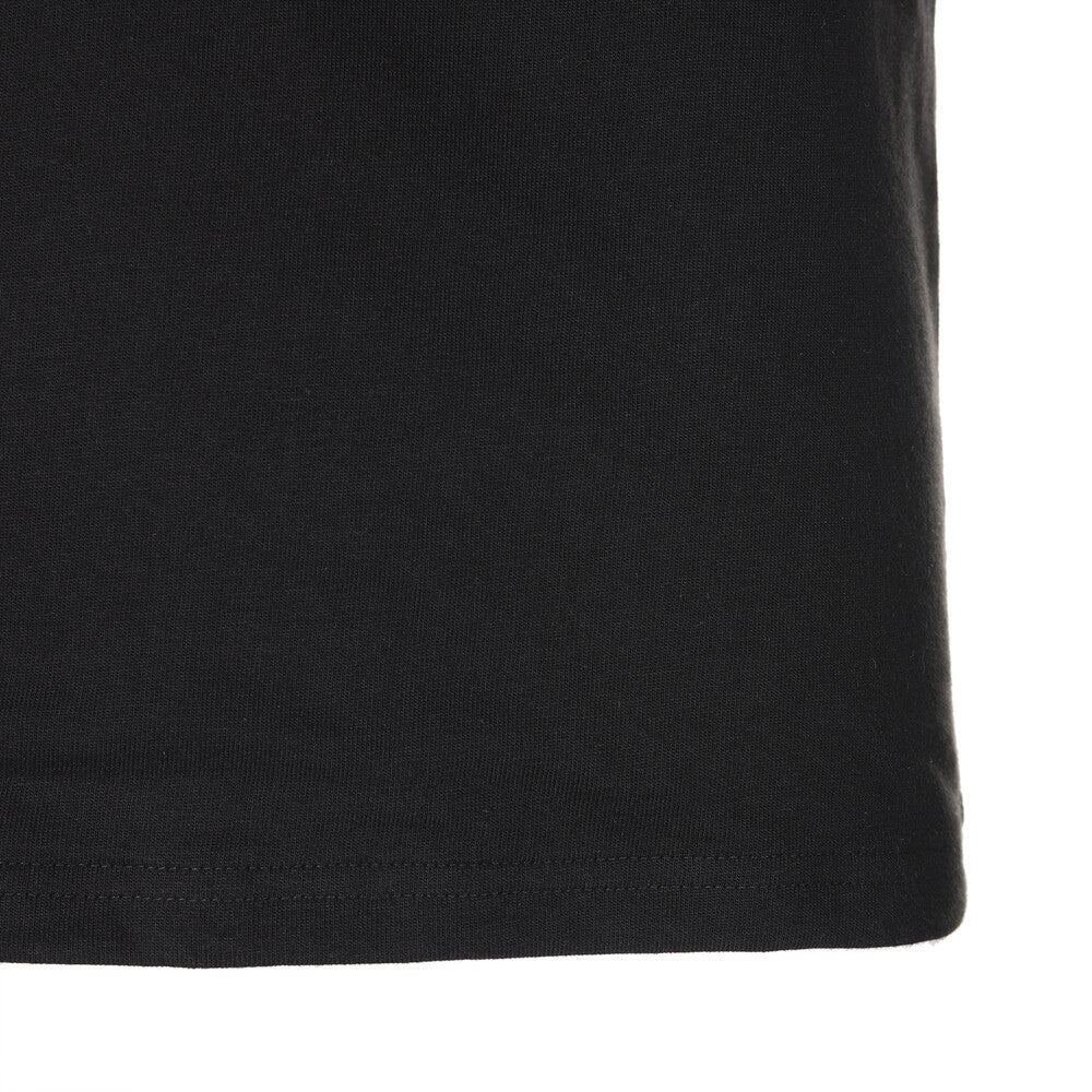 Surgery - Unbalance Metal Clover Logo Slim T-shirts (Black) product image 7 | TRAB K-Fashion Australia