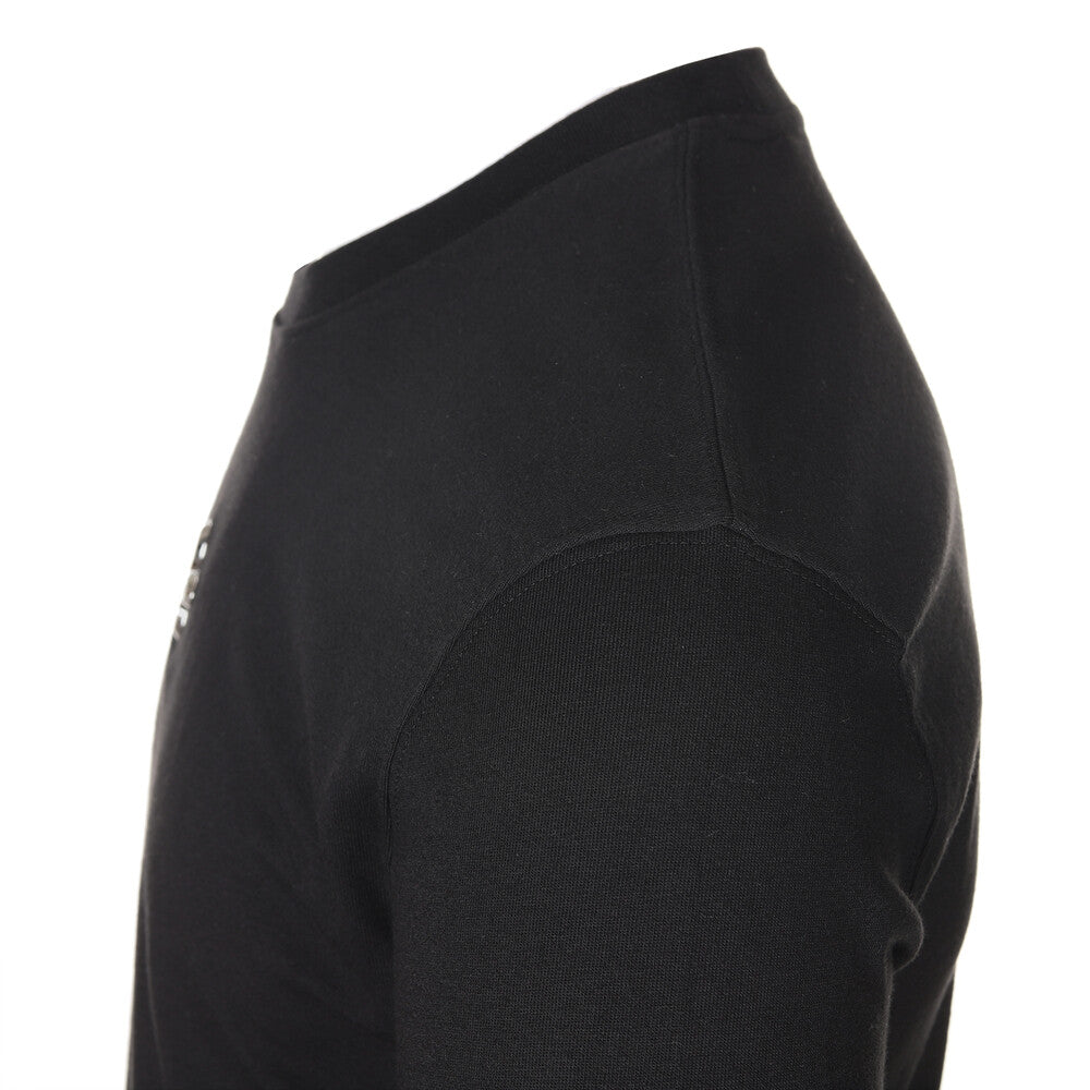 Surgery - Unbalance Metal Clover Logo Slim T-shirts (Black) product image 5 | TRAB K-Fashion Australia