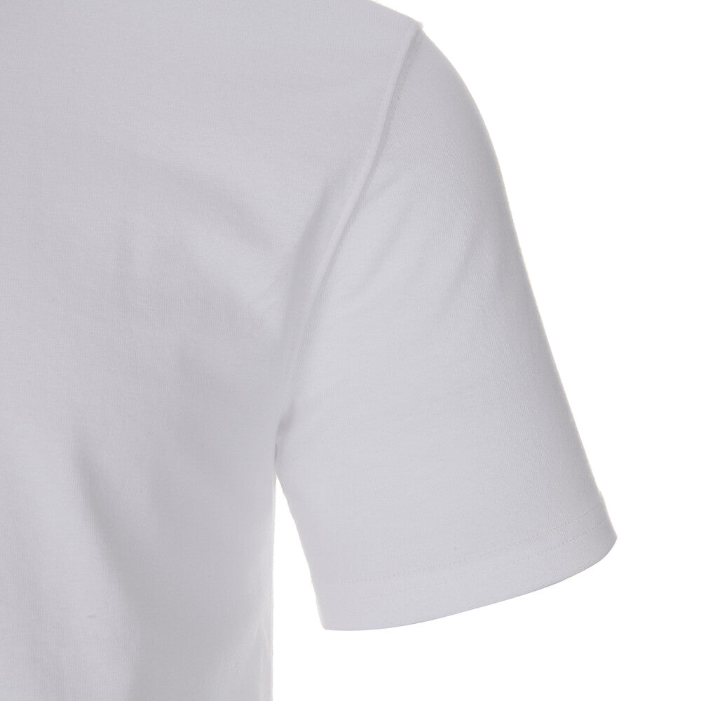 Surgery - Unbalance Metal Clover Logo Slim T-shirts (White) product image 6 | TRAB K-Fashion Australia