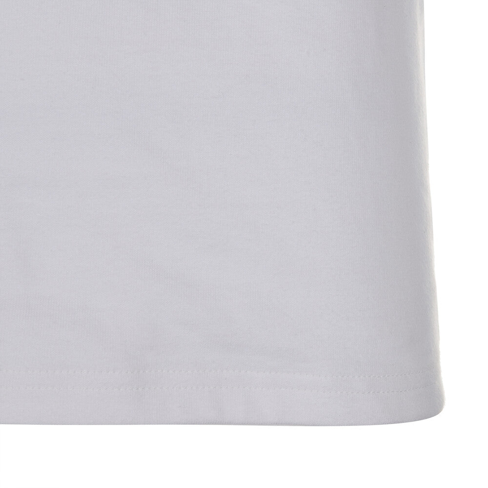 Surgery - Unbalance Metal Clover Logo Slim T-shirts (White) product image 7 | TRAB K-Fashion Australia