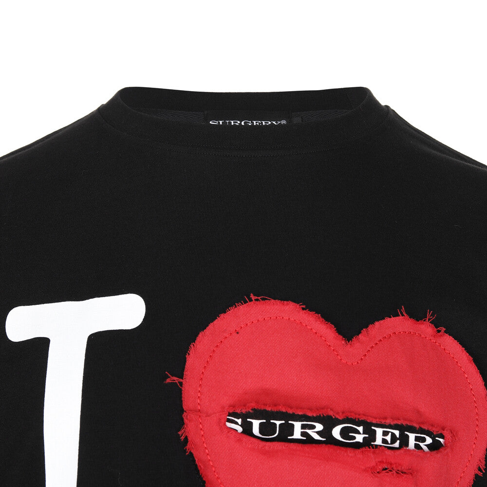 Surgery - I ❤‍🩹 T-shirts (Black) product image 3 | TRAB K-Fashion Australia