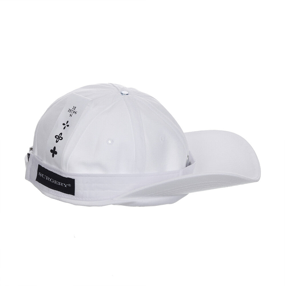Surgery - Metal Clover Logo Cap (White) product image 6 | TRAB K-Fashion Australia