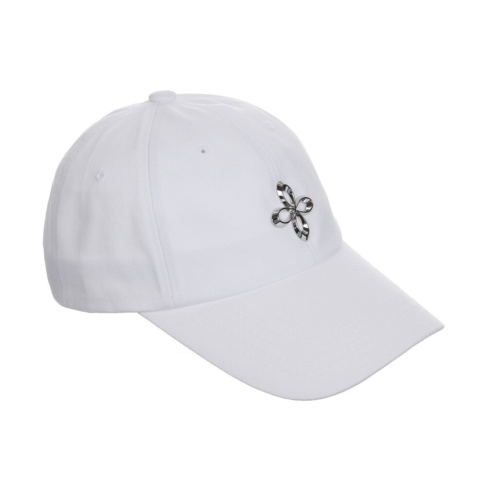 Surgery - Metal Clover Logo Cap (White) product image 4 | TRAB K-Fashion Australia