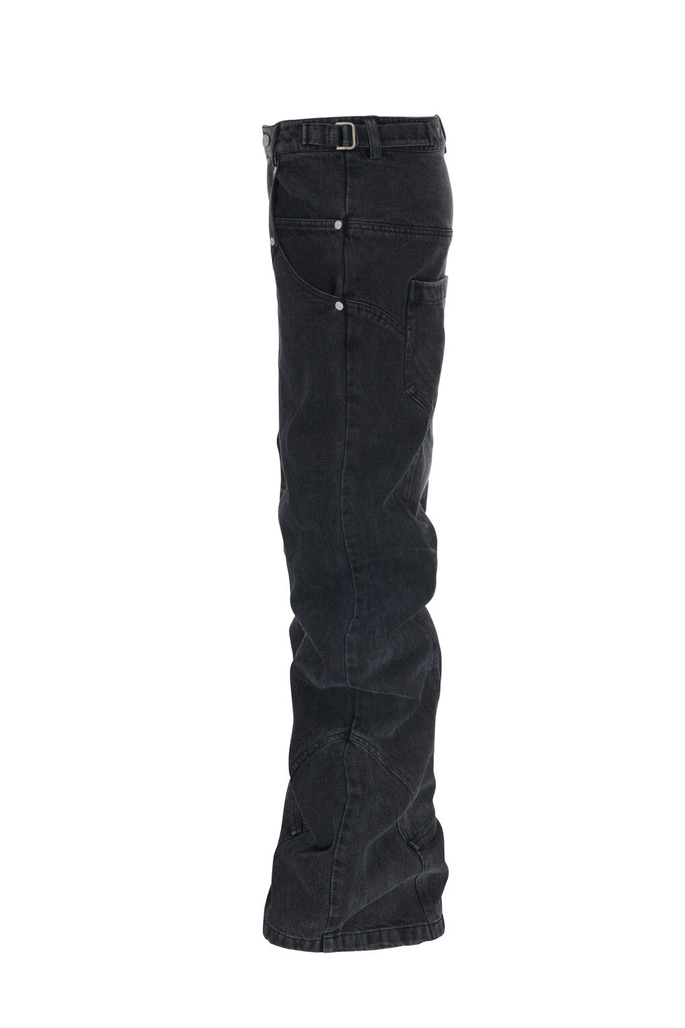 Surgery - Fold-bend Jeans (Black Denim) product image 3 | TRAB K-Fashion Australia