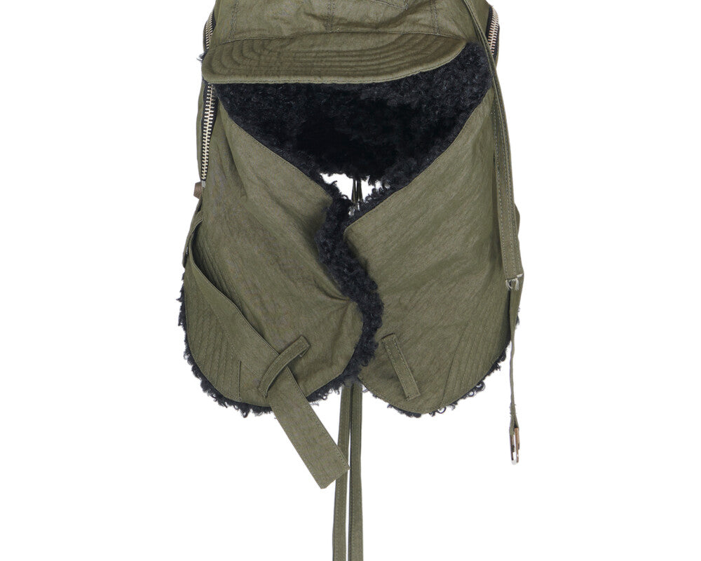 Surgery - Cargo Flight Trooper Hat (Khaki) product image 4 | TRAB K-Fashion Australia