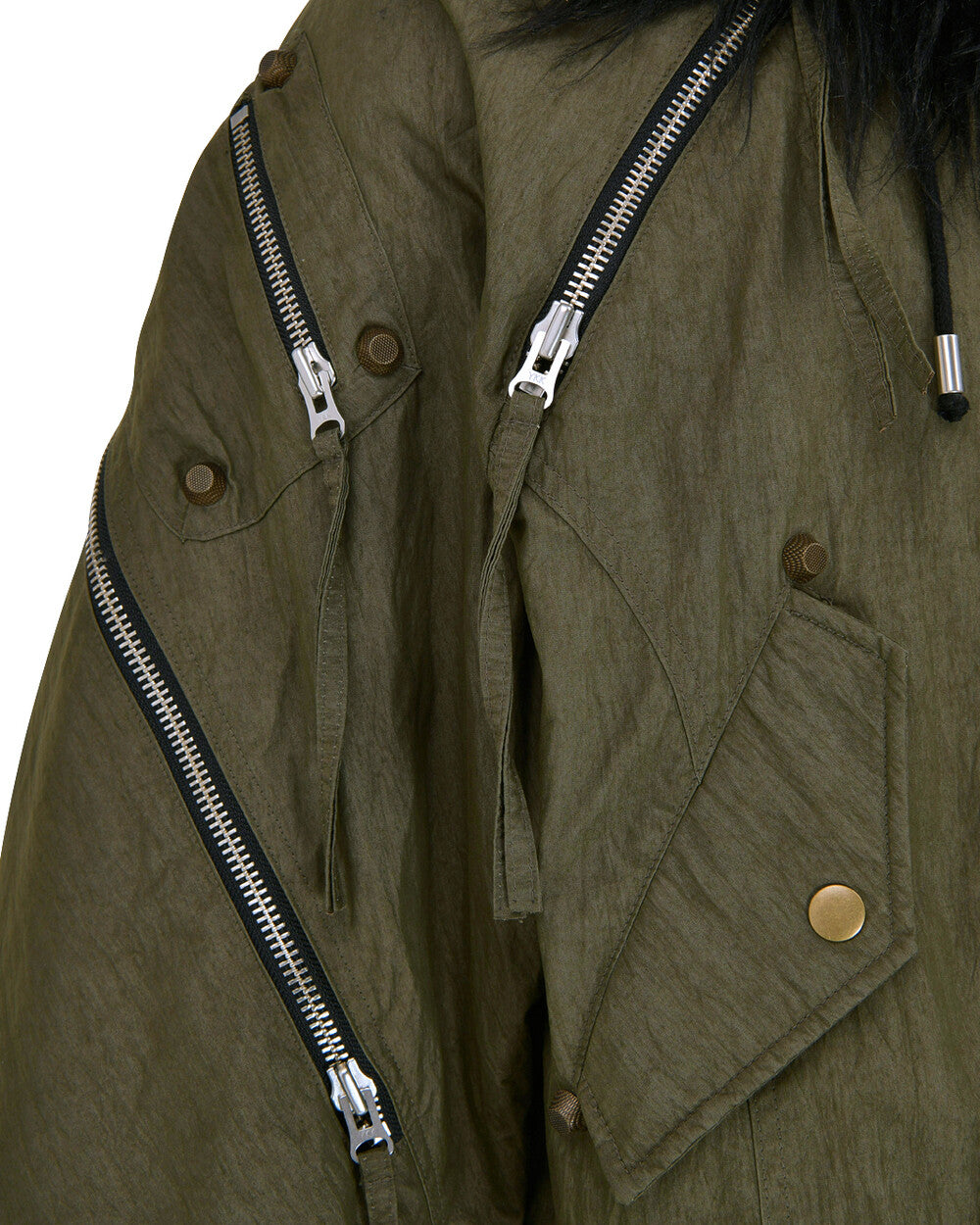 Surgery - Croissant Cargo N2b Jumper (Khaki) product image 5 | TRAB K-Fashion Australia