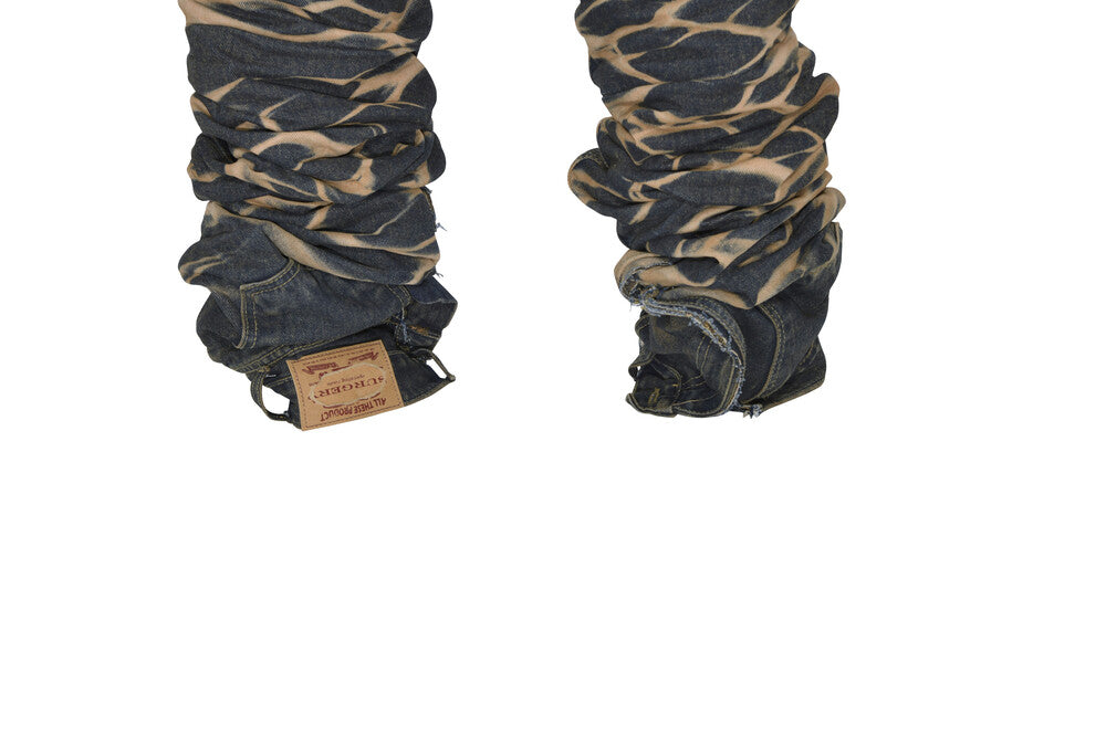 Surgery - Yoonseul Long Length Double Jeans (Vintage Blue) product image 5 | TRAB K-Fashion Australia