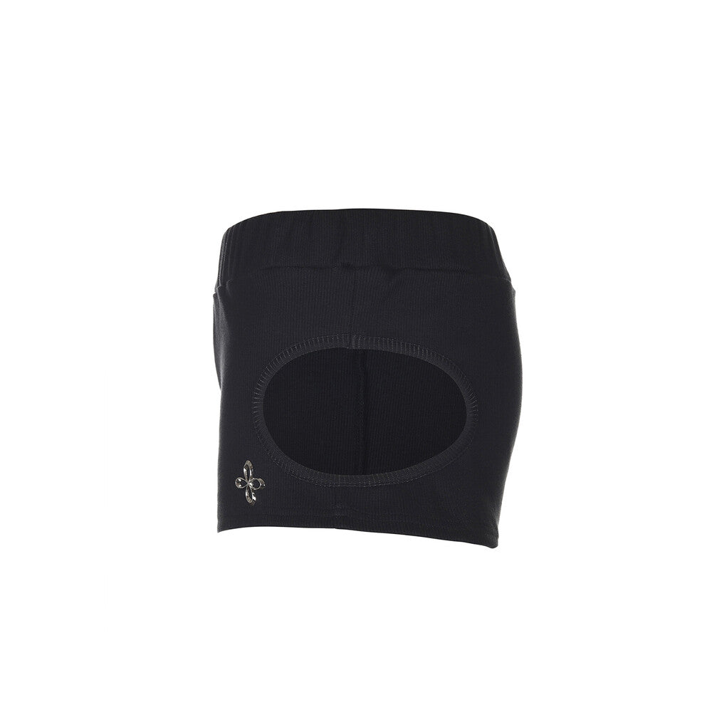 Surgery - A Bite Of Micro Shorts (Black) product image 2 | TRAB K-Fashion Australia
