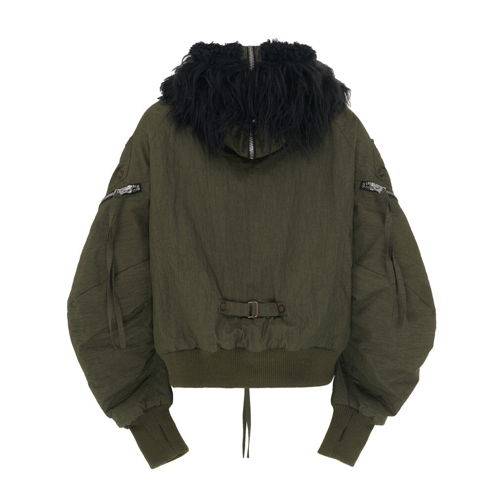 Surgery - Croissant Cargo N2b Jumper (Khaki) product image 2 | TRAB K-Fashion Australia