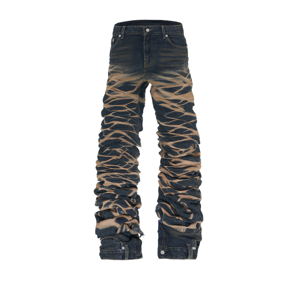 Surgery - Yoonseul Long Length Double Jeans (Vintage Blue) product image 1 | TRAB K-Fashion Australia