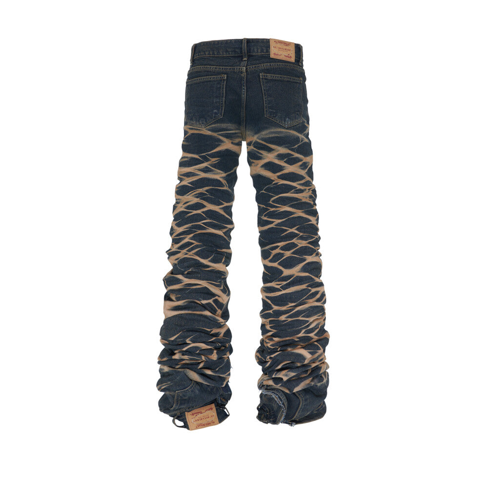 Surgery - Yoonseul Long Length Double Jeans (Vintage Blue) product image 2 | TRAB K-Fashion Australia