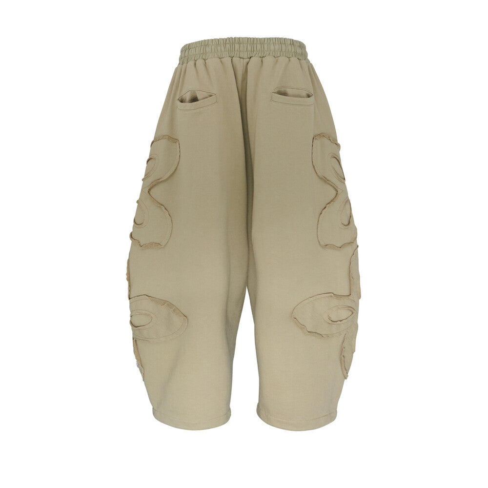 Surgery - Clover Logo Patchs Sweat Pants (Olive) product image 2 | TRAB K-Fashion Australia