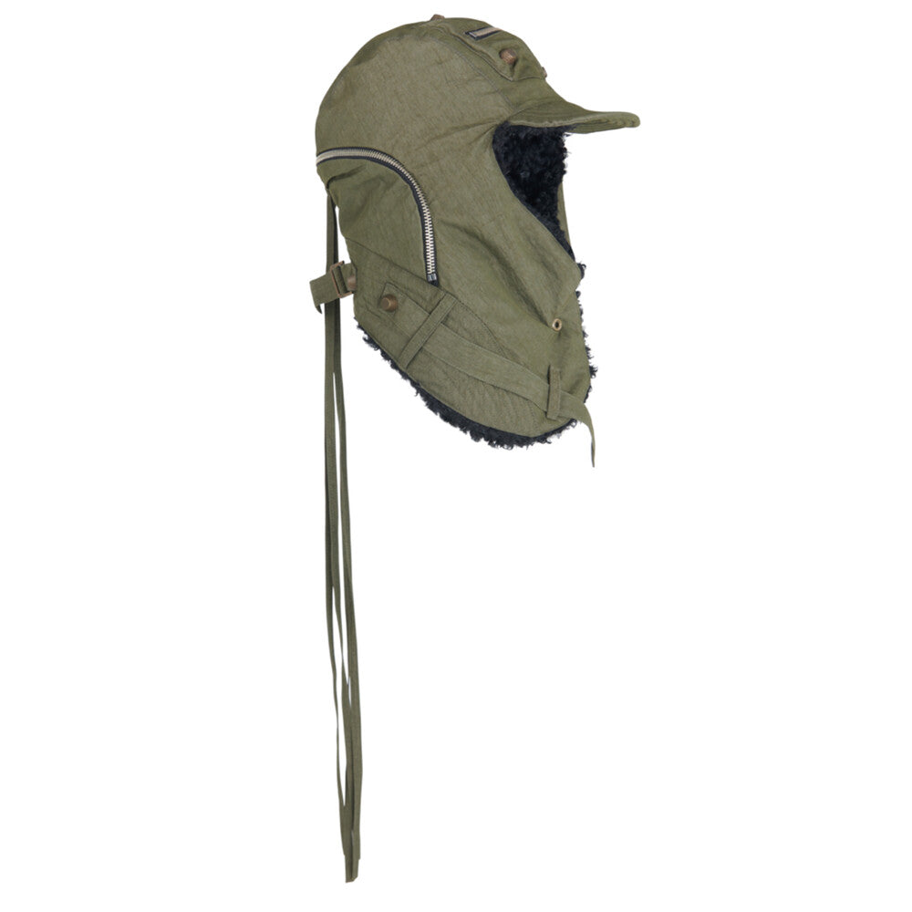 Surgery - Cargo Flight Trooper Hat (Khaki) product image 2 | TRAB K-Fashion Australia