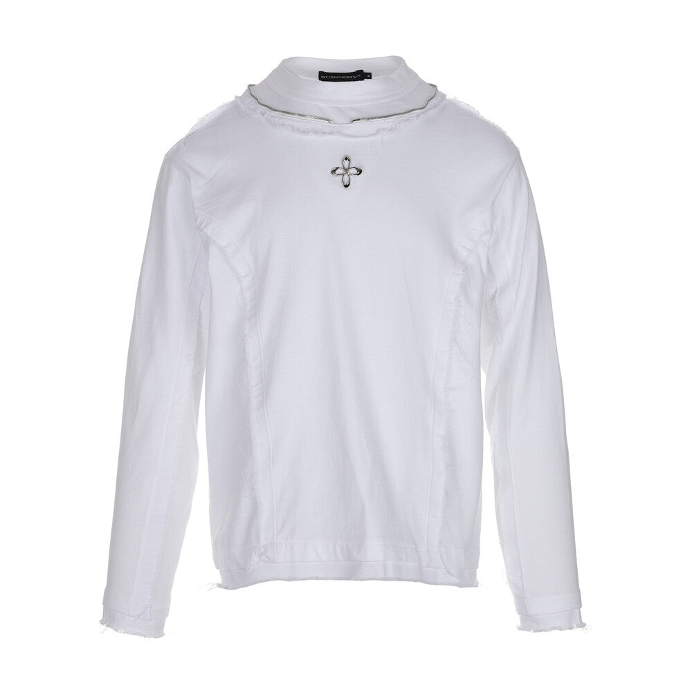 Surgery - Ninja 3-way Long Sleeves T-shirts (White) product image 5 | TRAB K-Fashion Australia