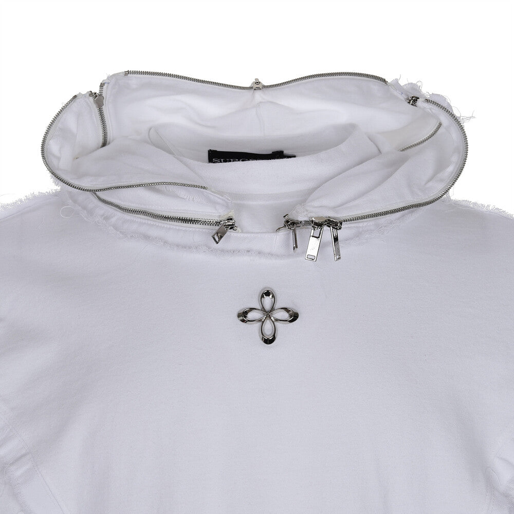 Surgery - Ninja 3-way Long Sleeves T-shirts (White) product image 8 | TRAB K-Fashion Australia