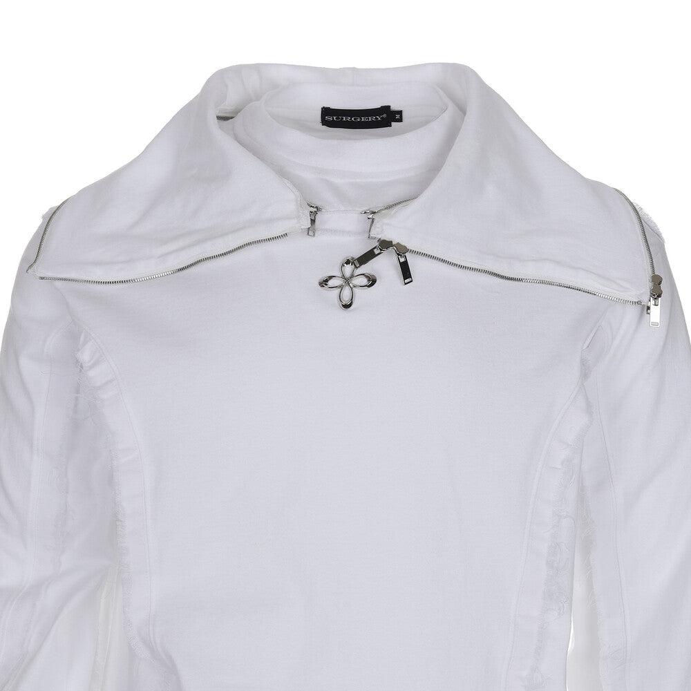 Surgery - Ninja 3-way Long Sleeves T-shirts (White) product image 9 | TRAB K-Fashion Australia