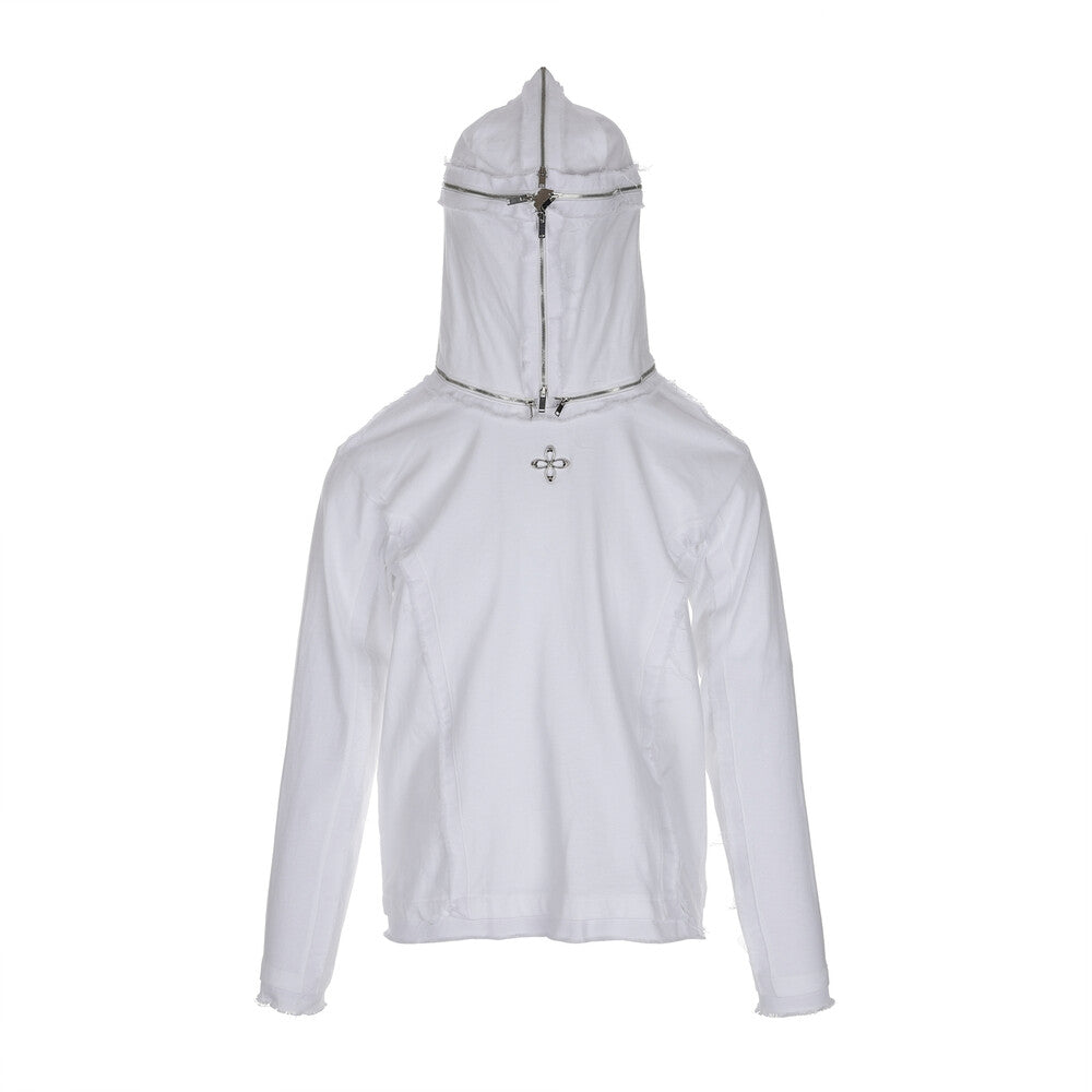 Surgery - Ninja 3-way Long Sleeves T-shirts (White) product image 2 | TRAB K-Fashion Australia